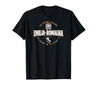 Emilia-Romagna Italia Coordinate Etichetta 2C Maglietta