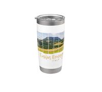 Emilia-Romagna paesaggio Italia souvenir vintage Bicchiere termico in acciaio inox doppia parete