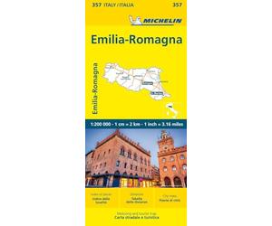 Emilia Romagna: Straßen- und Tourismuskarte 1:200.000: 357