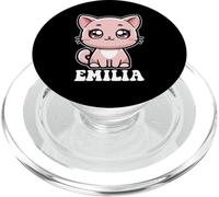 Emilia - Simpatico gatto gattino per ragazze, nome Emilia PopSockets PopGrip per MagSafe