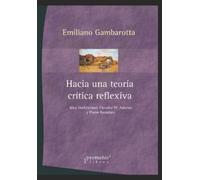 Emiliano Gambarotta Hacia una teoría crítica reflexiva (Tascabile)