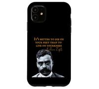 Emiliano Zapata Bandiera messicana La Revolucion Mexicana Custodia per iPhone 11