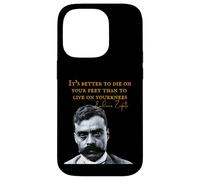 Emiliano Zapata Bandiera messicana La Revolucion Mexicana Custodia per iPhone 14 Pro