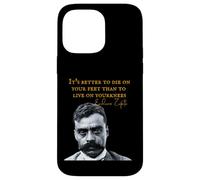 Emiliano Zapata Bandiera messicana La Revolucion Mexicana Custodia per iPhone 14 Pro Max