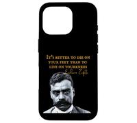 Emiliano Zapata Bandiera messicana La Revolucion Mexicana Custodia per iPhone 16 Pro