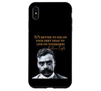 Emiliano Zapata Bandiera messicana La Revolucion Mexicana Custodia per iPhone XS Max