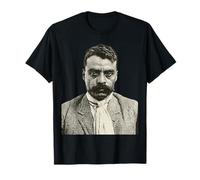 Emiliano Zapata Mezzitoni Stile Rivoluzione Messicana Vintage Maglietta