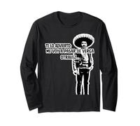 Emiliano Zapata Rivoluzione Messicana Frase Ribelle Audace Maglia a Manica