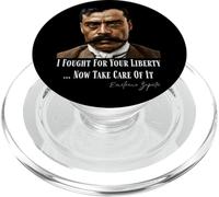 Emiliano Zapata Rivoluzione messicana Ho combattuto per la tua libertà PopSockets PopGrip per MagSafe