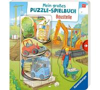 Emilie Jakobs Stefan Richter Mein großes Puzzle-Spielbuch: Baustelle (Tascabile)