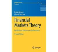 Emilio Barucci Claudio Fontana Financial Markets Theory (Tascabile)