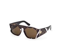 Emilio Pucci EP0242 99E, Marrone, Plastic, Donne occhiali da sole 54