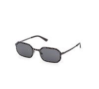 Emilio Pucci Donna Emilio Pucci EP0248 05A Occhiali da sole Metallo Nero Fumo Geometrica Normale