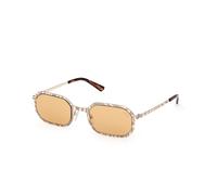 Emilio Pucci Donna Emilio Pucci EP0248 32E Occhiali da sole Metallo Oro Marrone Geometrica Normale