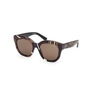 Emilio Pucci Donna Emilio Pucci EP0254 99E Occhiali da sole Acetato Multi-colore Marrone Geometrica Normale
