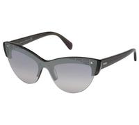 Emilio Pucci Ep0083 Sunglasses Donna Nero Cat-eye Grey