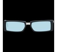 Emilio Pucci EP0126 5301N Women's Rectangular Sunglasses - Black Acetate Frame, Turquoise Lenses, Ø 53mm