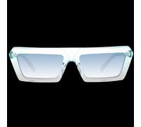 Emilio Pucci EP0175 5689P Women's Rectangular Sunglasses - Turquoise Frame, Turquoise Gradient Lenses, Ø 56mm