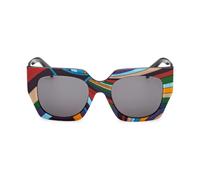 Emilio Pucci Ep0197 Occhiali Da Sole Unisex Multicolore Farfalla Grigio 52mm