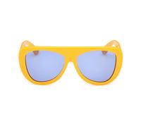 Emilio Pucci Ep0231 Sunglasses Unisex Giallo Pilot Blue 58mm