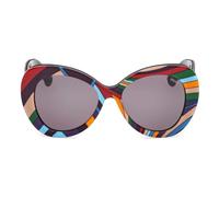 Emilio Pucci Ep0232 Occhiali Da Sole Unisex Multicolore Rotondo 56mm