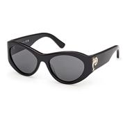 Emilio Pucci Donna Emilio Pucci EP0249 01A Occhiali da sole Acetato Nero Fumo Cat Eye Normale