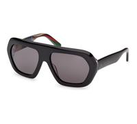 Emilio Pucci Donna Emilio Pucci EP0252 05A Occhiali da sole Acetato Nero Fumo Geometrica Normale