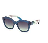 Emilio Pucci Occhiali da sole EP 0254 90B Shiny Azzurro/Blu/Gradiente 53mm