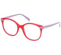 Emilio Pucci Ep5157 Occhiali Da Vista Donna Rosso Geometrico