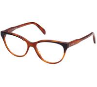 Emilio Pucci Ep5165 Occhiali Da Vista Donna Avana Cat-eye