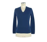 Emilio Romanelli Blue Cashmere Women Sweater - IT44|L