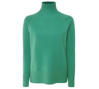 Emilio Romanelli Green Cashmere Women Sweater - IT46 | L