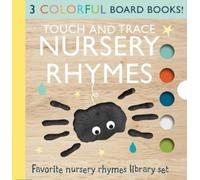 Emily Bannister Touch and Trace Nursery Rhymes 3-Book Set: It (Libro di cartone)