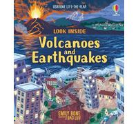 Emily Bone Laura Cowan Look Inside Volcanoes and Earthquakes (Libro di cartone)