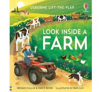 Emily Bone Megan Cullis Look Inside a Farm (Libro di cartone) Look Inside