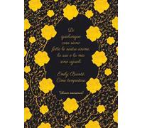 Emily Bronte. Quaderno