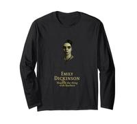 Emily Dickinson Poeta Gotica Romantica del Mondo interiore Maglia a Manica