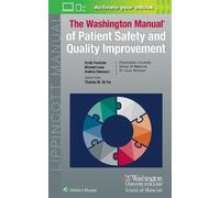 Emily Fondahn Thomas M. De Fer An Washington Manual of Patient Safe (Tascabile)