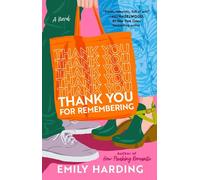 Emily Harding Thank You for Remembering (Tascabile)