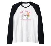 Emily in Paris Cafés Croissants And Couture C'Est Magnifique Maglia con Maniche Raglan
