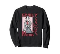 Emily in Paris Fashion Sketch with Script TV Show Felpa
