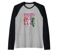 Emily in Paris You're in Paris Now Fashion Sketch TV Show Maglia con Maniche Raglan