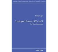 Emily Lygo Leningrad Poetry 1953-1975 (Tascabile)