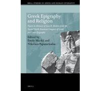 Emily Mackil Gr pigraphy and Religion (Copertina rigida)