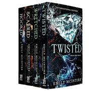 Emily McIntire Never After Series Collection 4 Books Set (Hooked, Scarred, Wretched, Twisted)