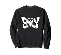 Emily Reflections - Personalizzato Specchiato Nome Art Felpa
