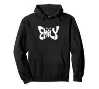 Emily Reflections - Personalizzato Specchiato Nome Art Felpa con Cappuccio