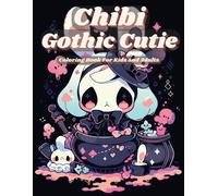 Emily Rose DeMers Nerd Designs Pres Chibi Gothic Cutie Coloring Boo (Tascabile)