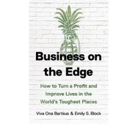 Emily S. Block Viva Ona Bartkus Business on the Edge (Copertina rigida)