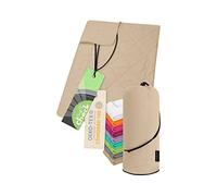 Emily´s Check npluseins 1585.2302 - Coperta leggera per picnic, 100 x 135 cm, colore: Cappuccino